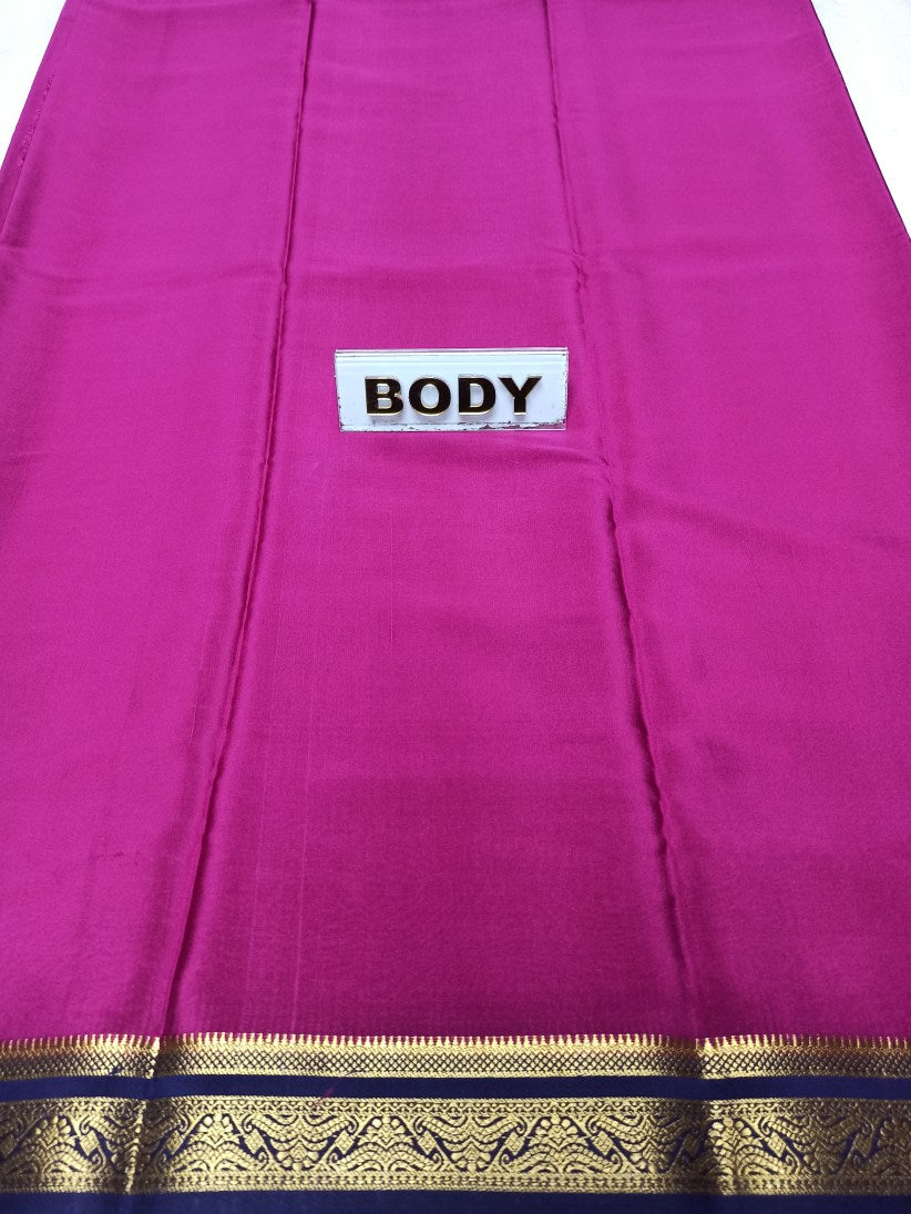 Pure Mysore Silk Saree.