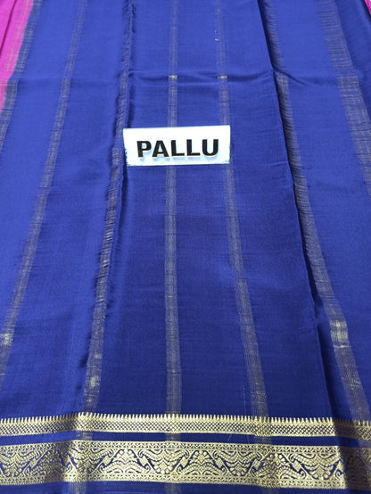 Pure Mysore Silk Saree.