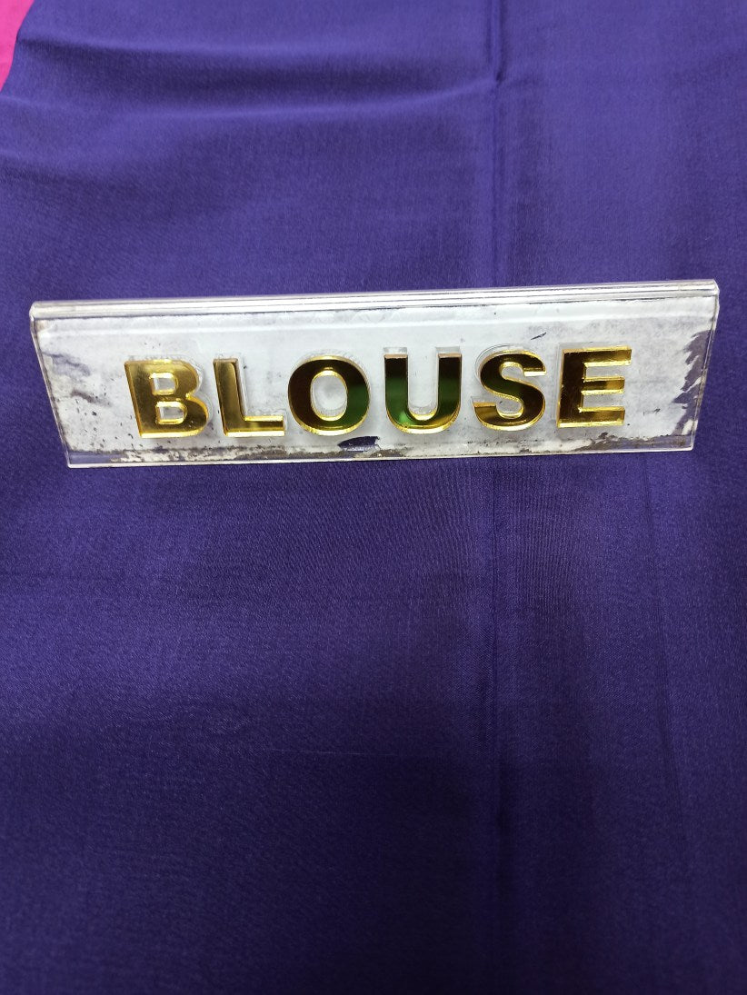 Pure Mysore Silk Saree.