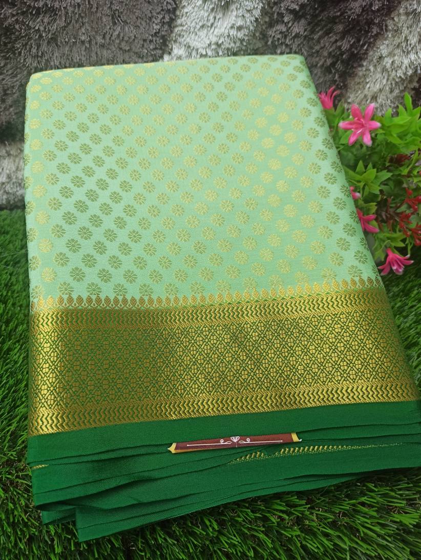 Pure Mysore Silk Saree.