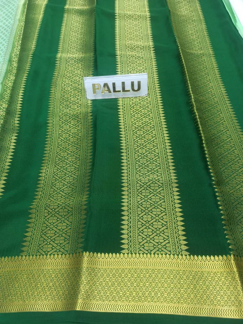 Pure Mysore Silk Saree.