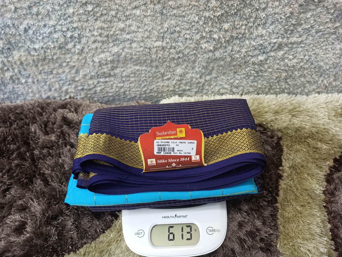 Pure Mysore Silk Saree.