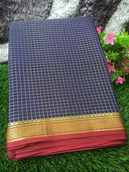 Pure Mysore Silk Saree.