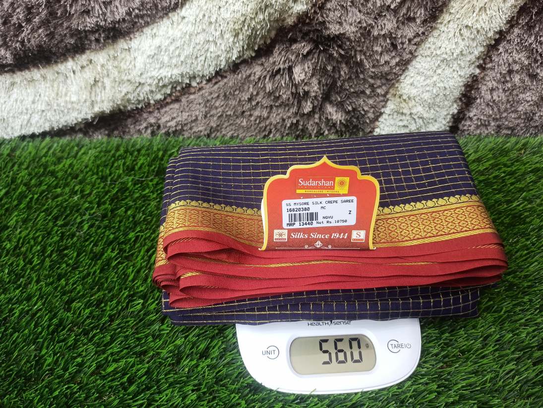 Pure Mysore Silk Saree.