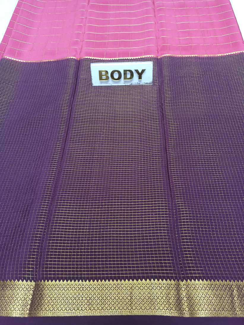 Pure Mysore Silk Saree.