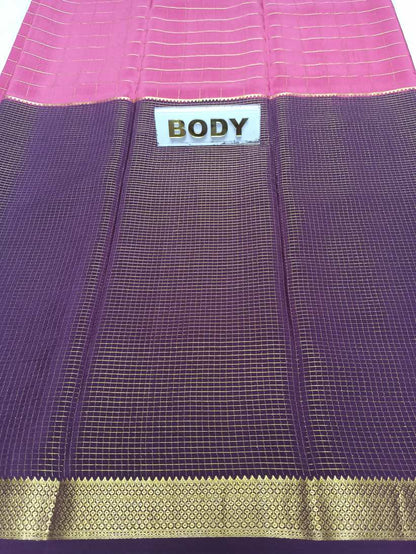 Pure Mysore Silk Saree.