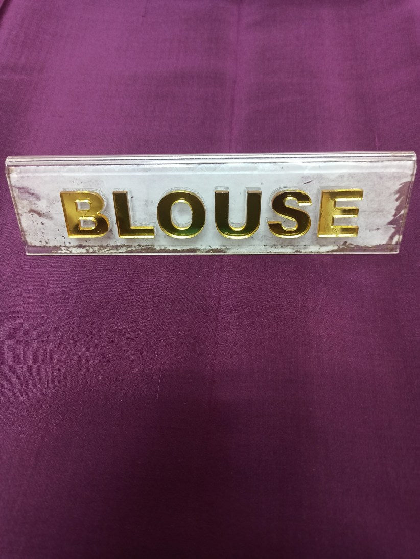 Pure Mysore Silk Saree.