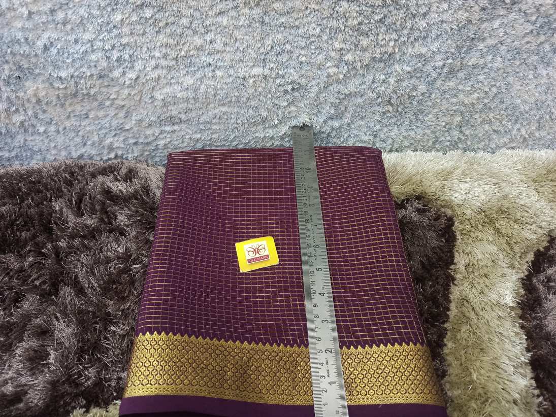 Pure Mysore Silk Saree.
