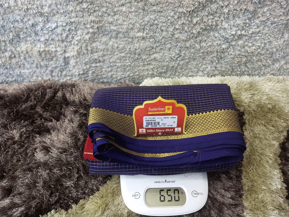 Pure Mysore Silk Saree.