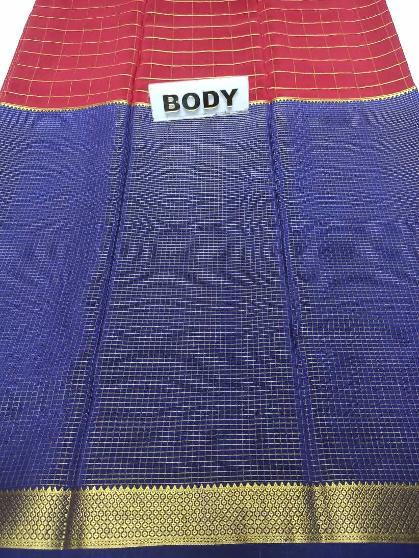 Pure Mysore Silk Saree.