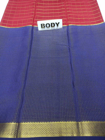 Pure Mysore Silk Saree.