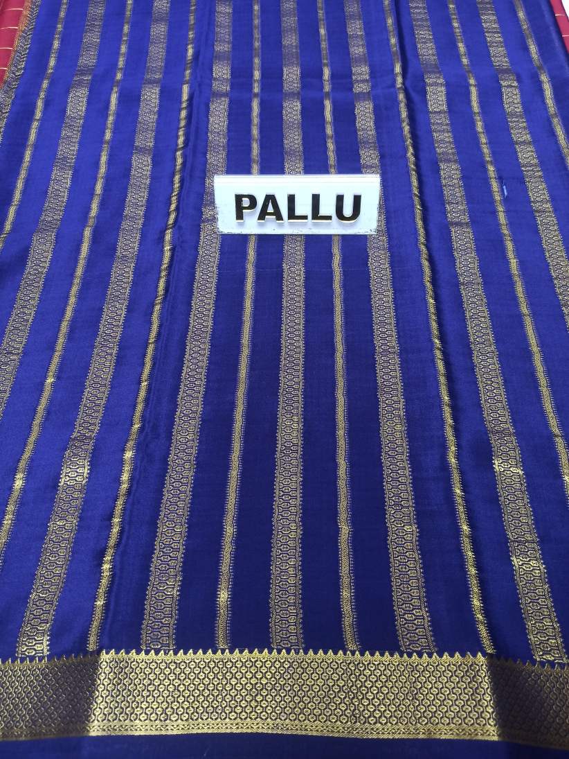 Pure Mysore Silk Saree.