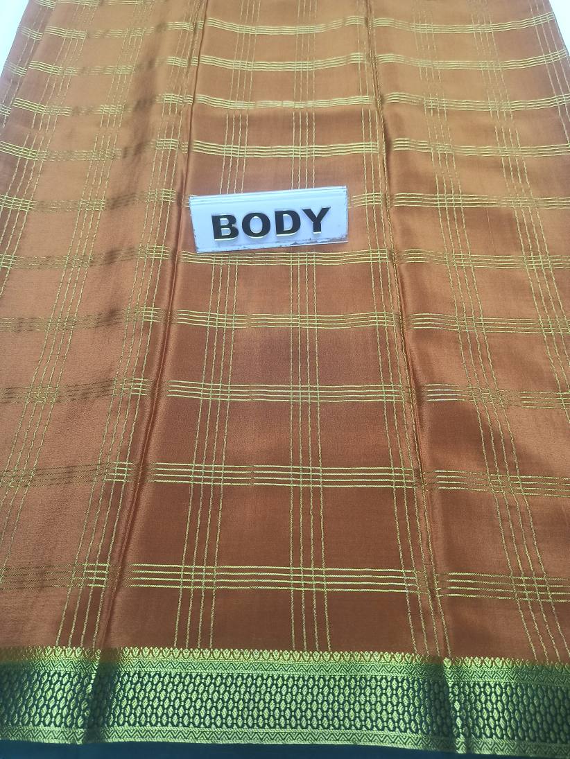 Pure Mysore Silk Saree.