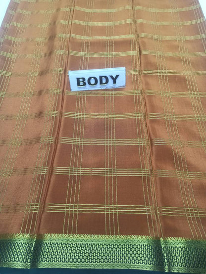 Pure Mysore Silk Saree.