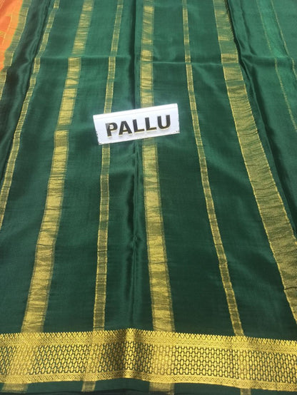 Pure Mysore Silk Saree.