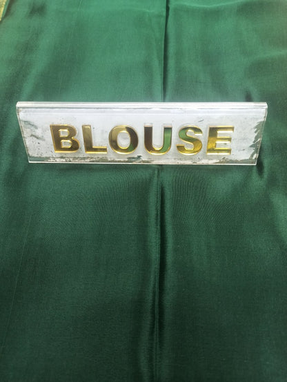 Pure Mysore Silk Saree.