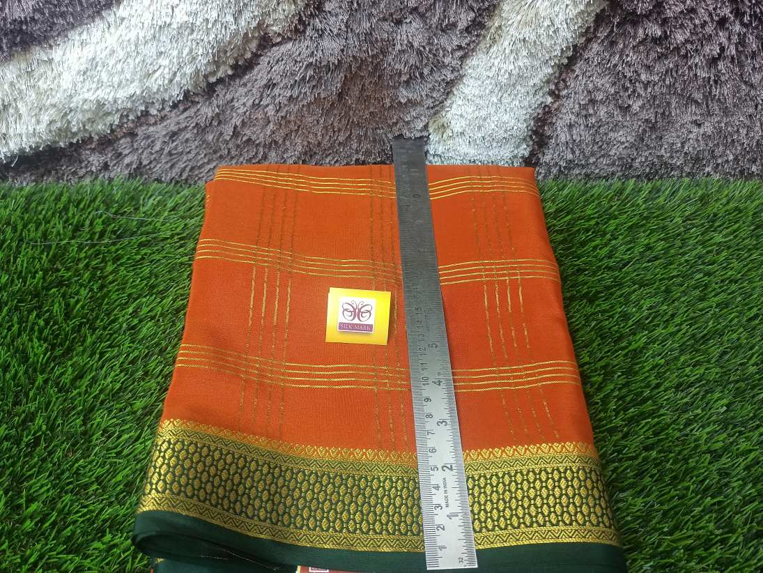 Pure Mysore Silk Saree.