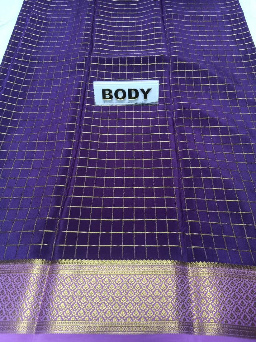 Pure Mysore Silk Saree.