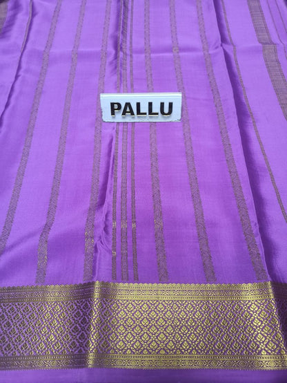 Pure Mysore Silk Saree.