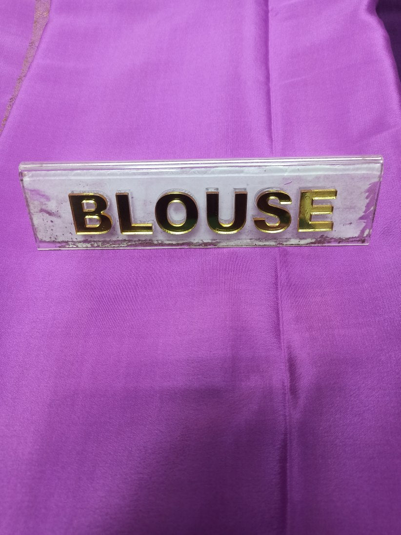 Pure Mysore Silk Saree.