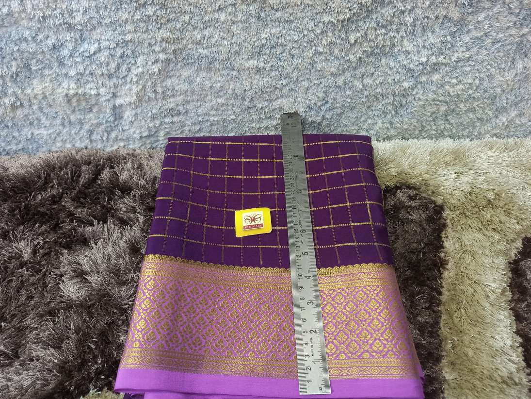 Pure Mysore Silk Saree.