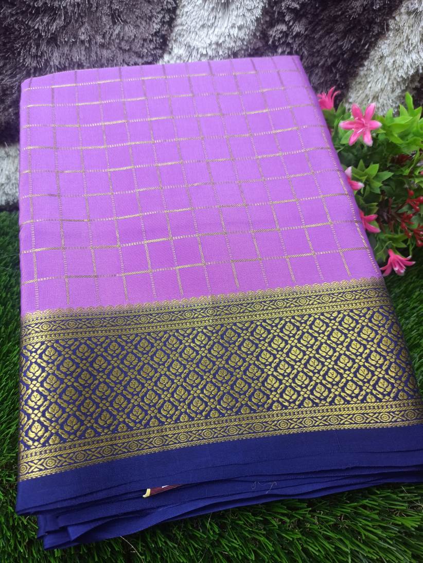 Pure Mysore Silk Saree.