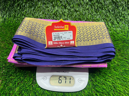 Pure Mysore Silk Saree.