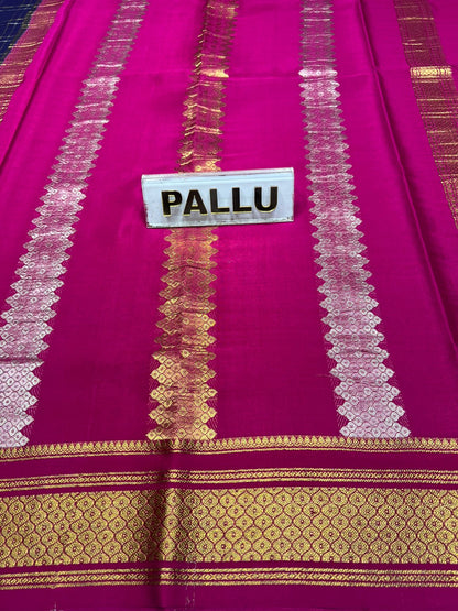 Pure Mysore Silk Saree.