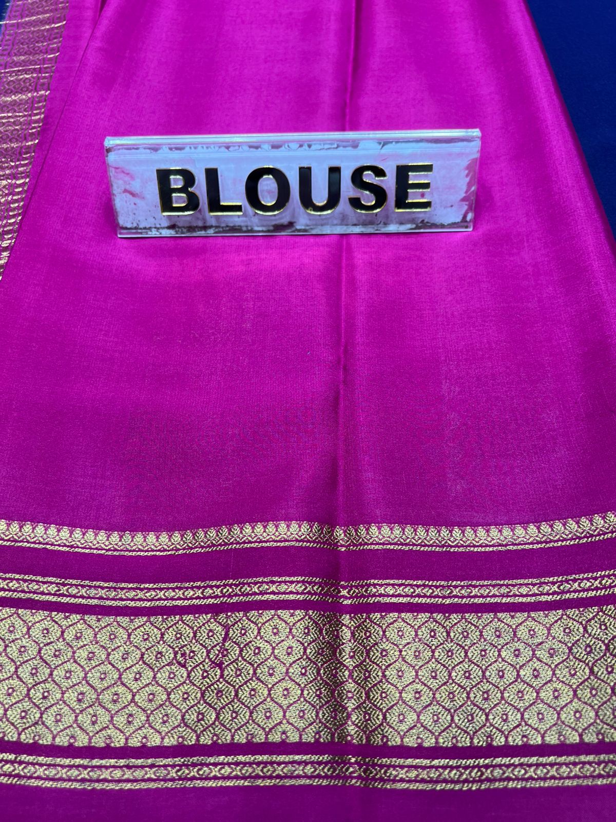Pure Mysore Silk Saree.
