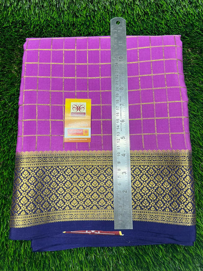 Pure Mysore Silk Saree.
