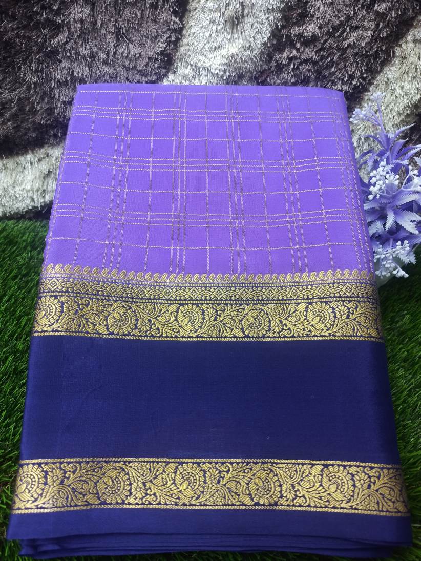 Pure Mysore Silk Saree.