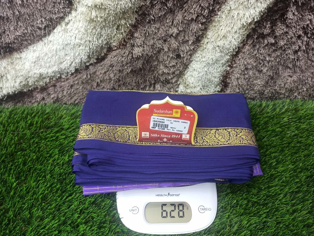 Pure Mysore Silk Saree.