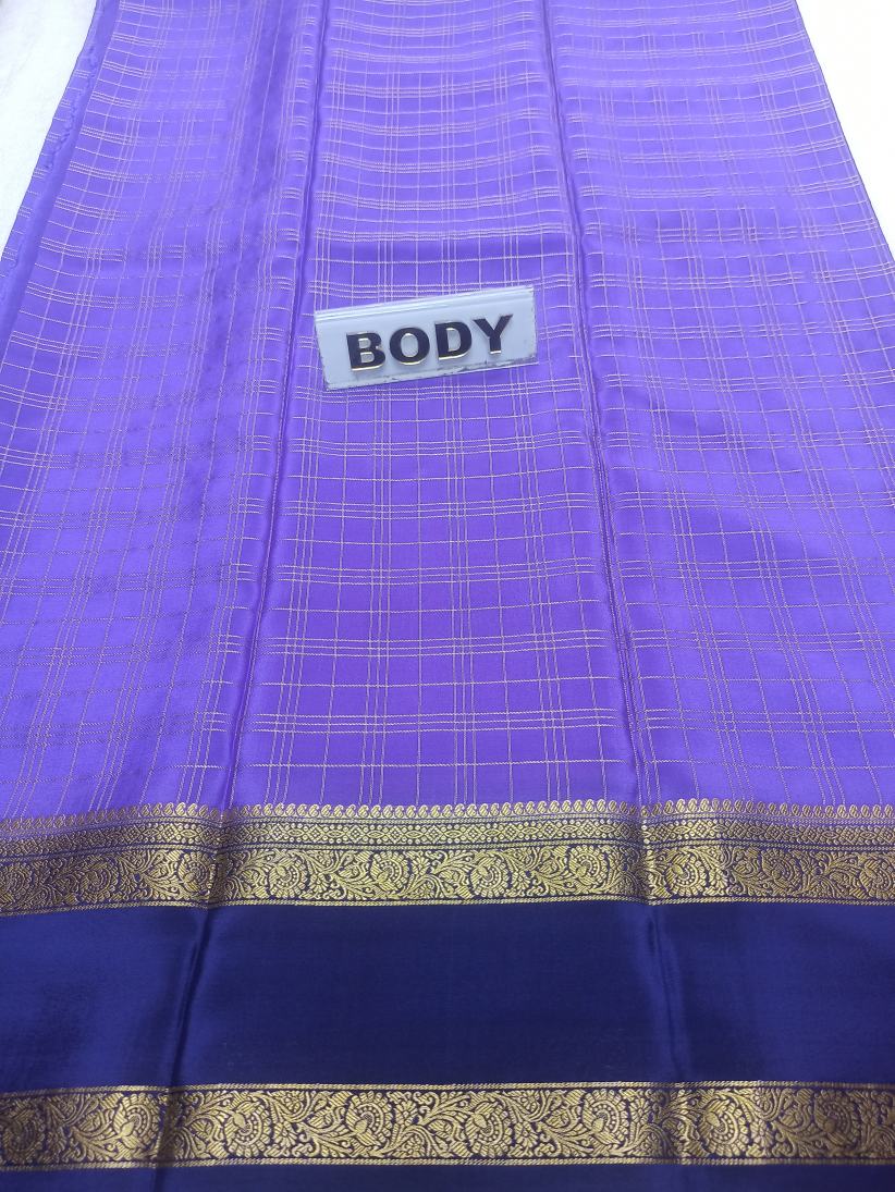 Pure Mysore Silk Saree.