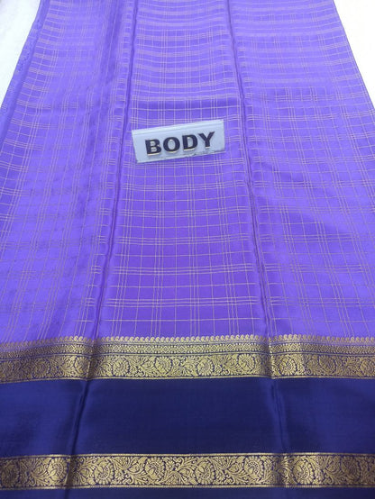 Pure Mysore Silk Saree.