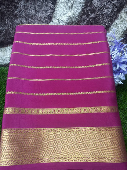 Pure Mysore Silk Saree.