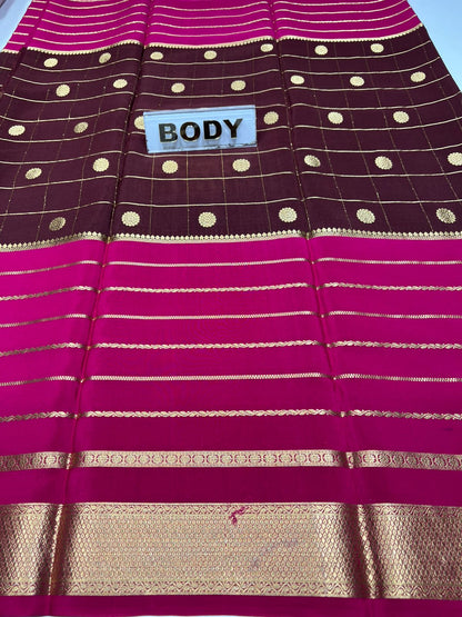Pure Mysore Silk Saree.