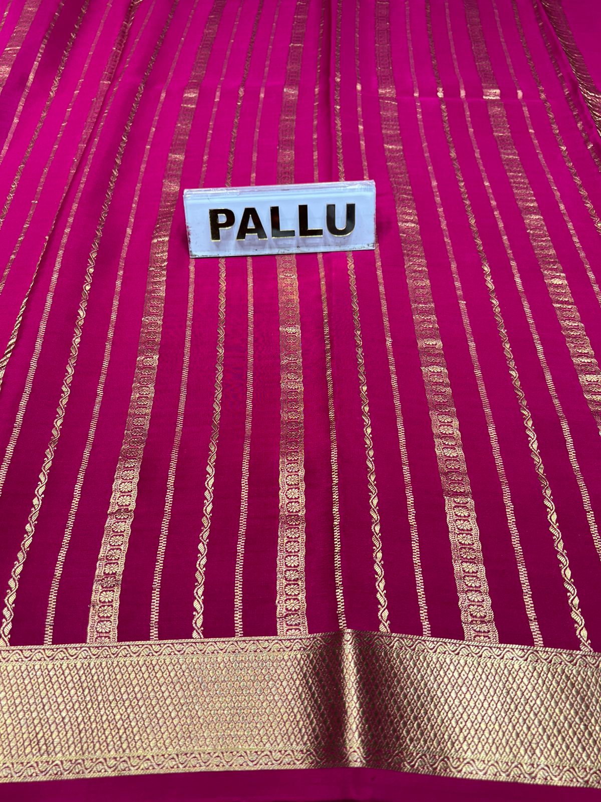 Pure Mysore Silk Saree.