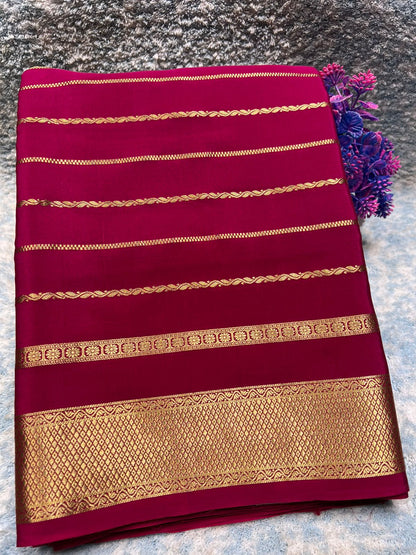 Pure Mysore Silk Saree.