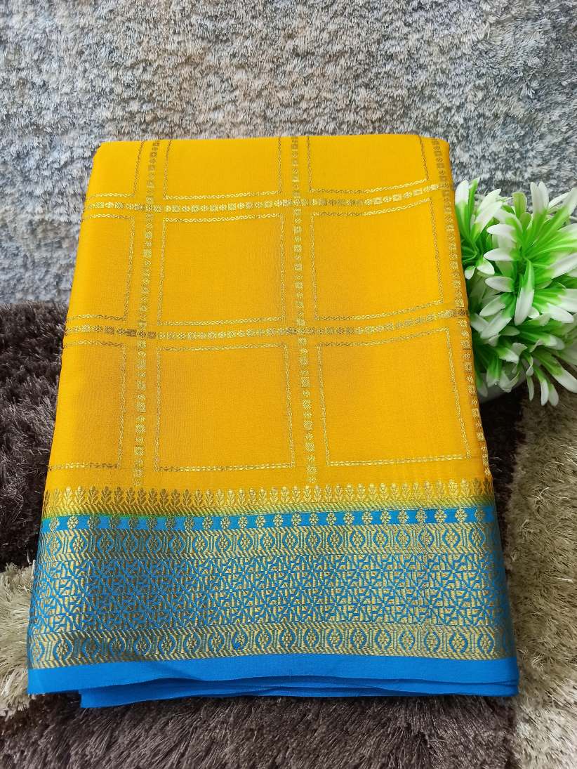Pure Mysore SIlk Saree.
