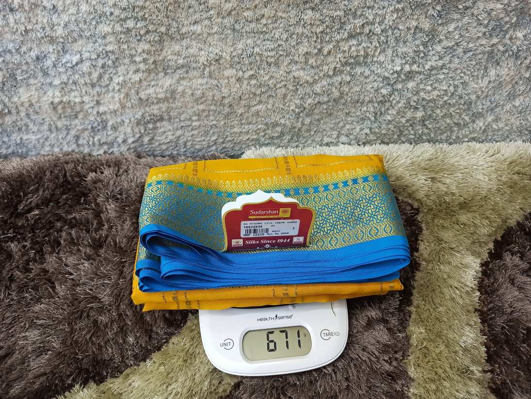 Pure Mysore SIlk Saree.