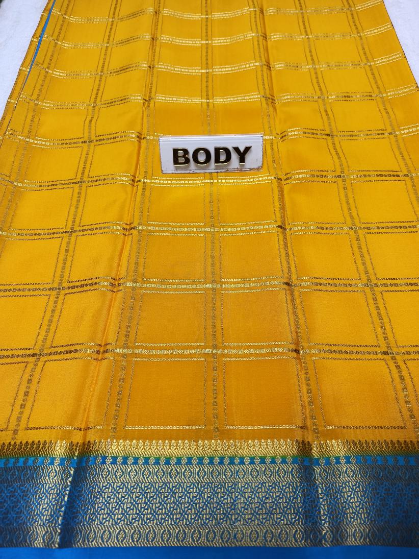 Pure Mysore SIlk Saree.