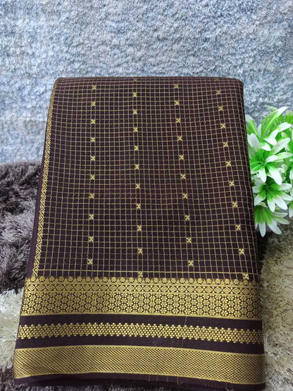 Pure Mysore Silk Saree.