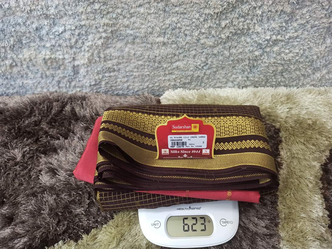 Pure Mysore Silk Saree.