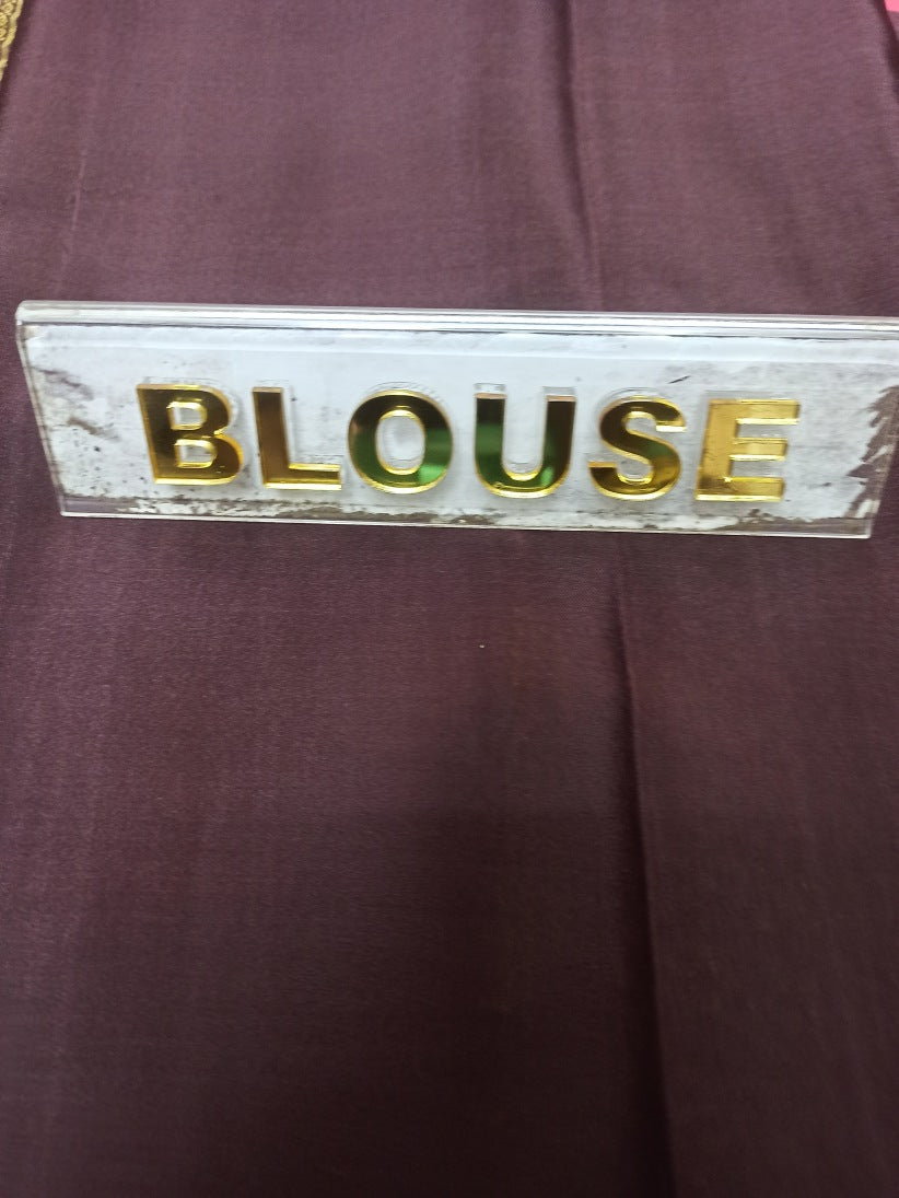 Pure Mysore Silk Saree.