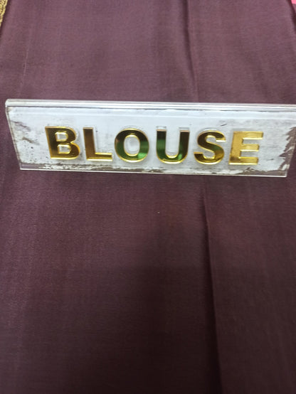 Pure Mysore Silk Saree.