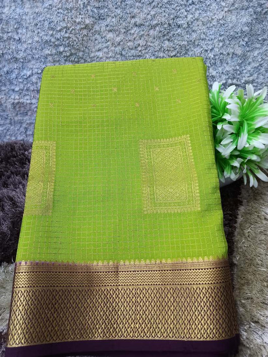 Pure Mysore Silk Saree.