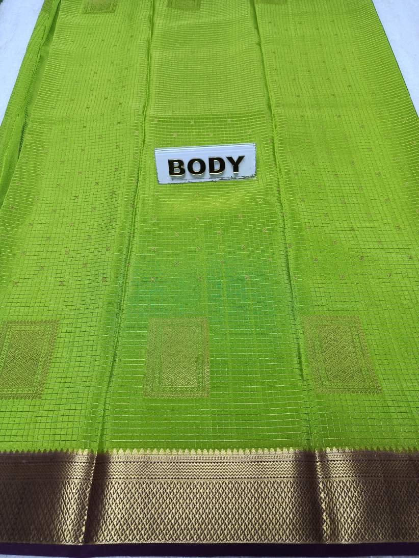 Pure Mysore Silk Saree.