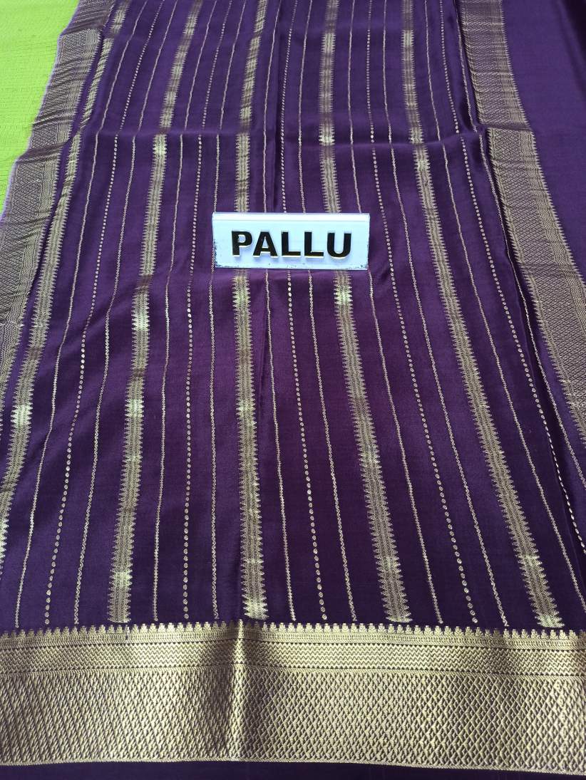 Pure Mysore Silk Saree.