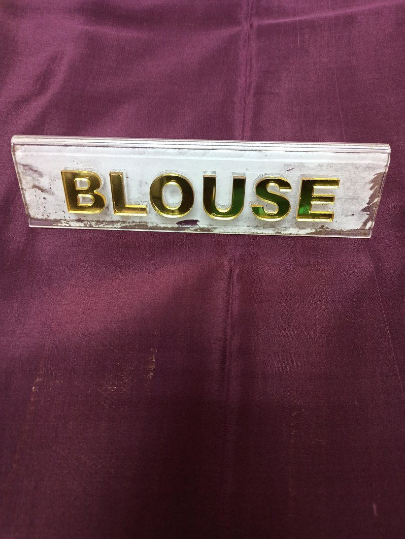 Pure Mysore Silk Saree.