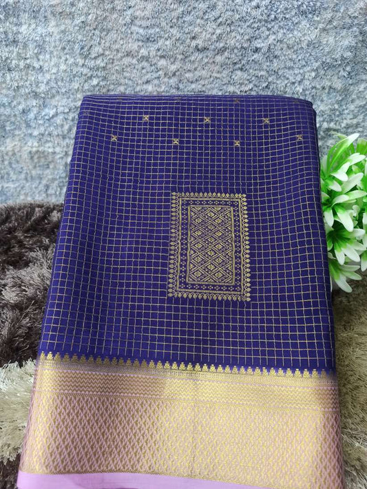 Pure Mysore Silk Saree.